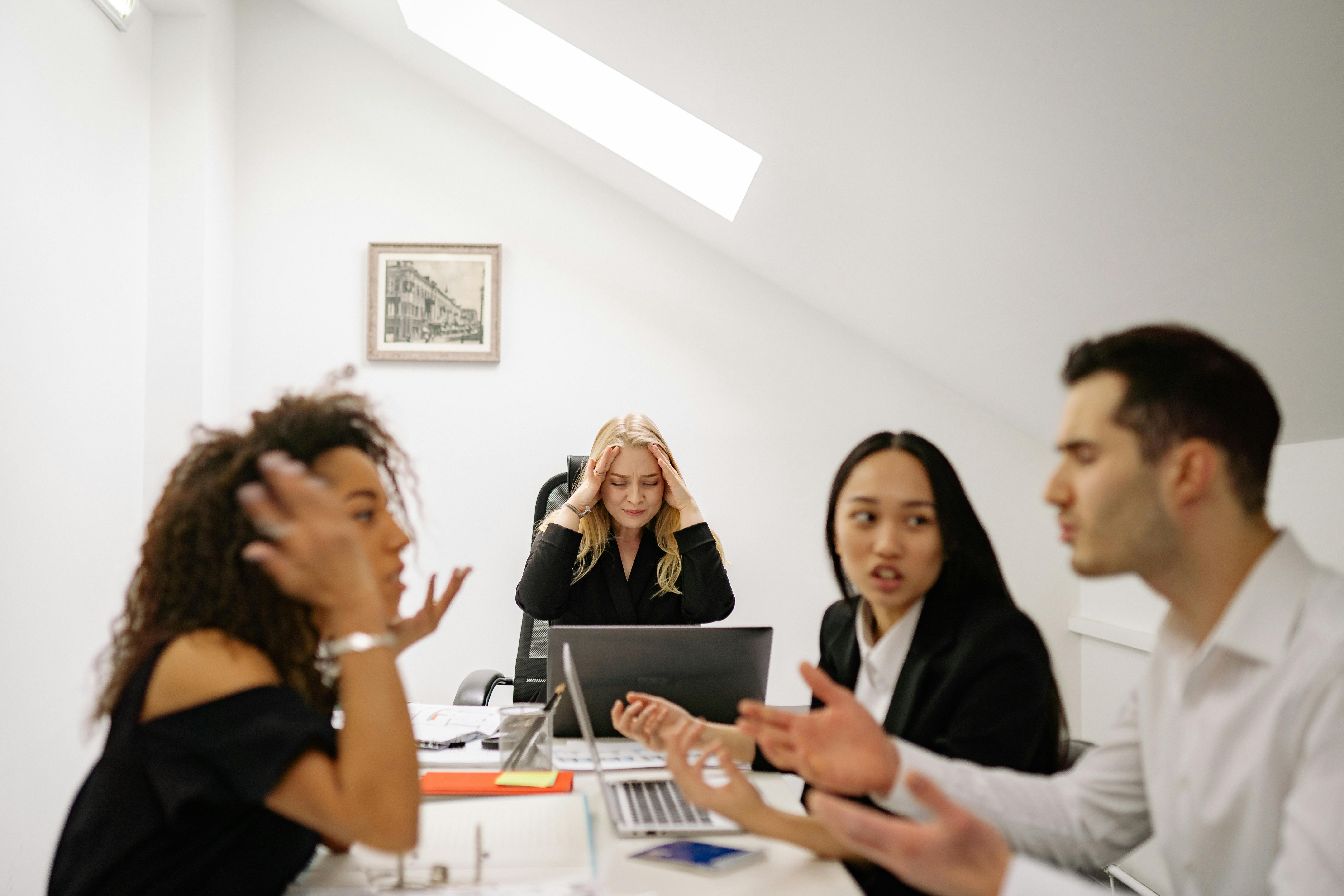 A corporate meeting | Source: Pexels