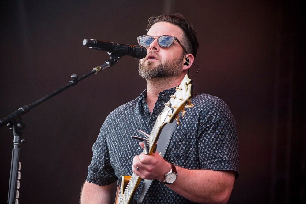  David Nail performing during Faster Horses Festival at Michigan International Speedway, in Brooklyn, Michigan in July 2016. | Image: Getty Images.
