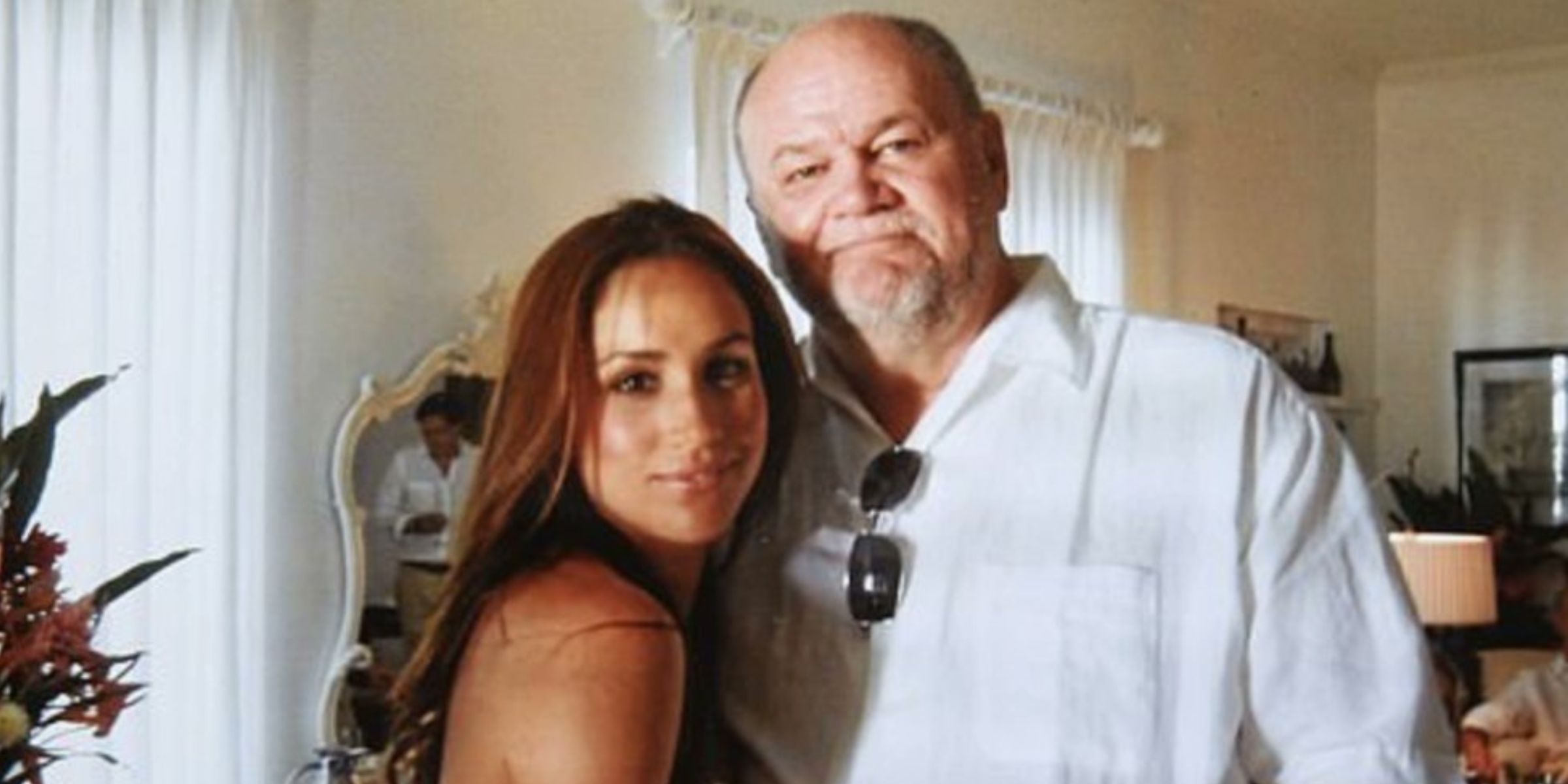 Meghan and Thomas Markle | Source: X/JuliaUnleashed