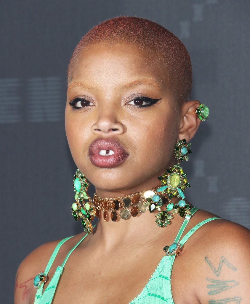 Slick Woods at the Savage x Fenty show during New York Fashion Week in September 2019. | Photo: Getty Images
