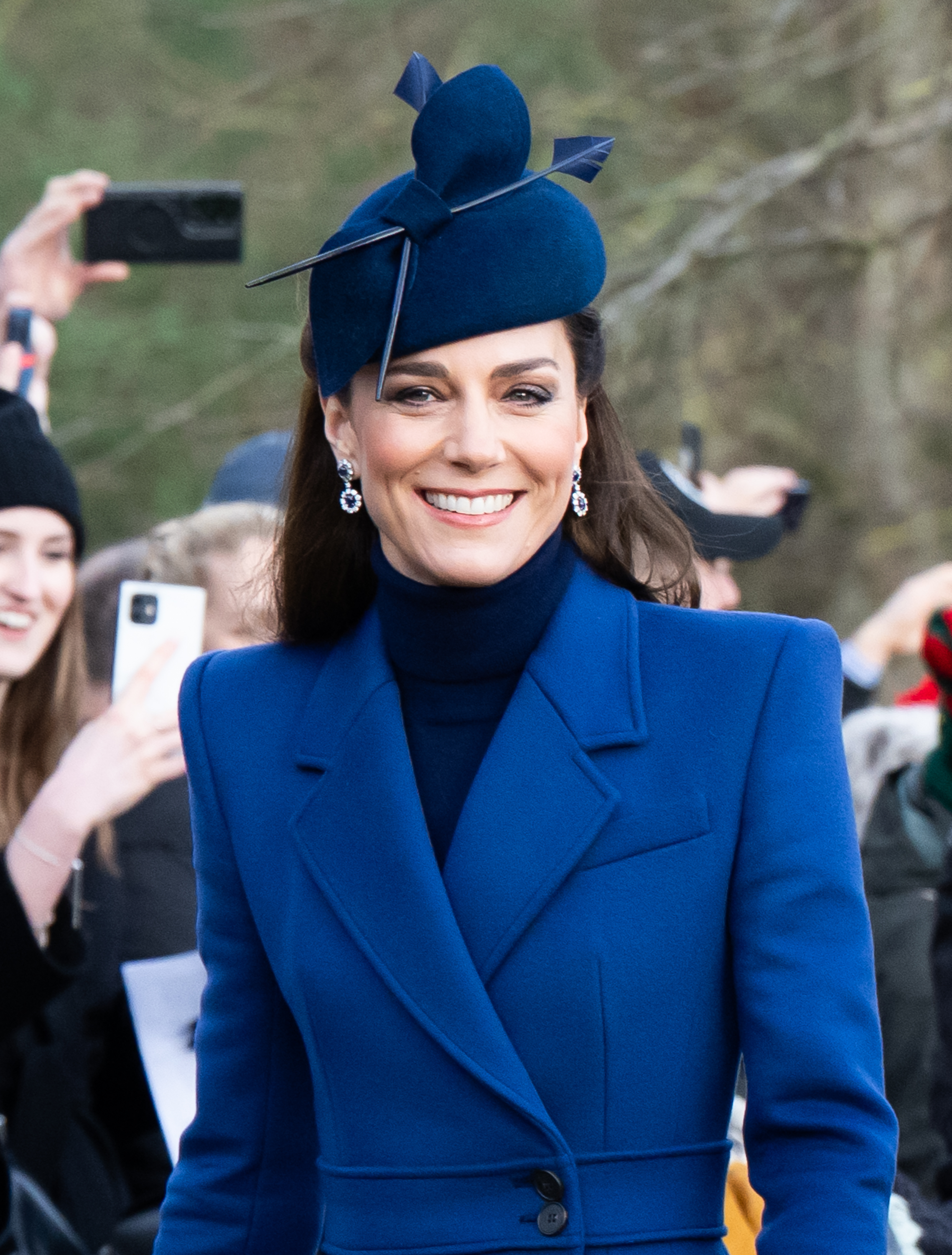 Princess Catherine at the Christmas Morning Service on December 25, 2023 in Sandringham, Norfolk | Source: Getty Images