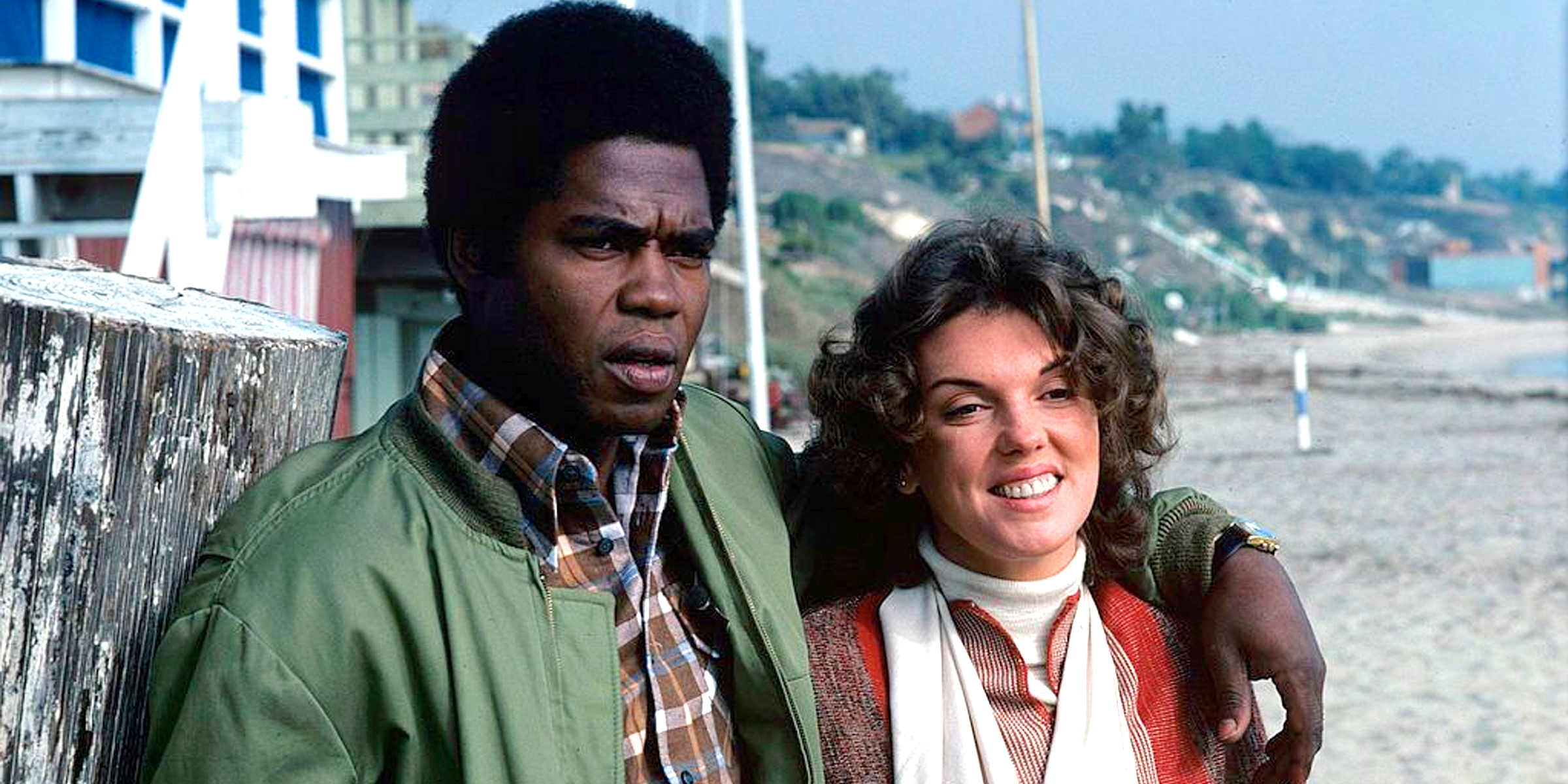Georg Stanford Brown and Tyne Daly, 1976 | Source: Getty Images