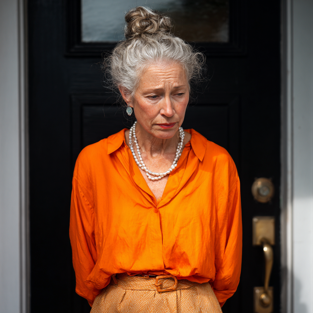 An emotional older woman | Source: Midjourney