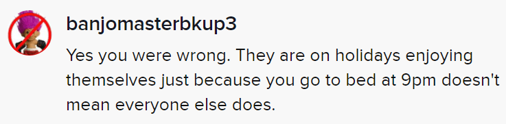 An individual commenting on a TikTok post by Heather Minshull. │Source: tiktok.com/heatherminsh 