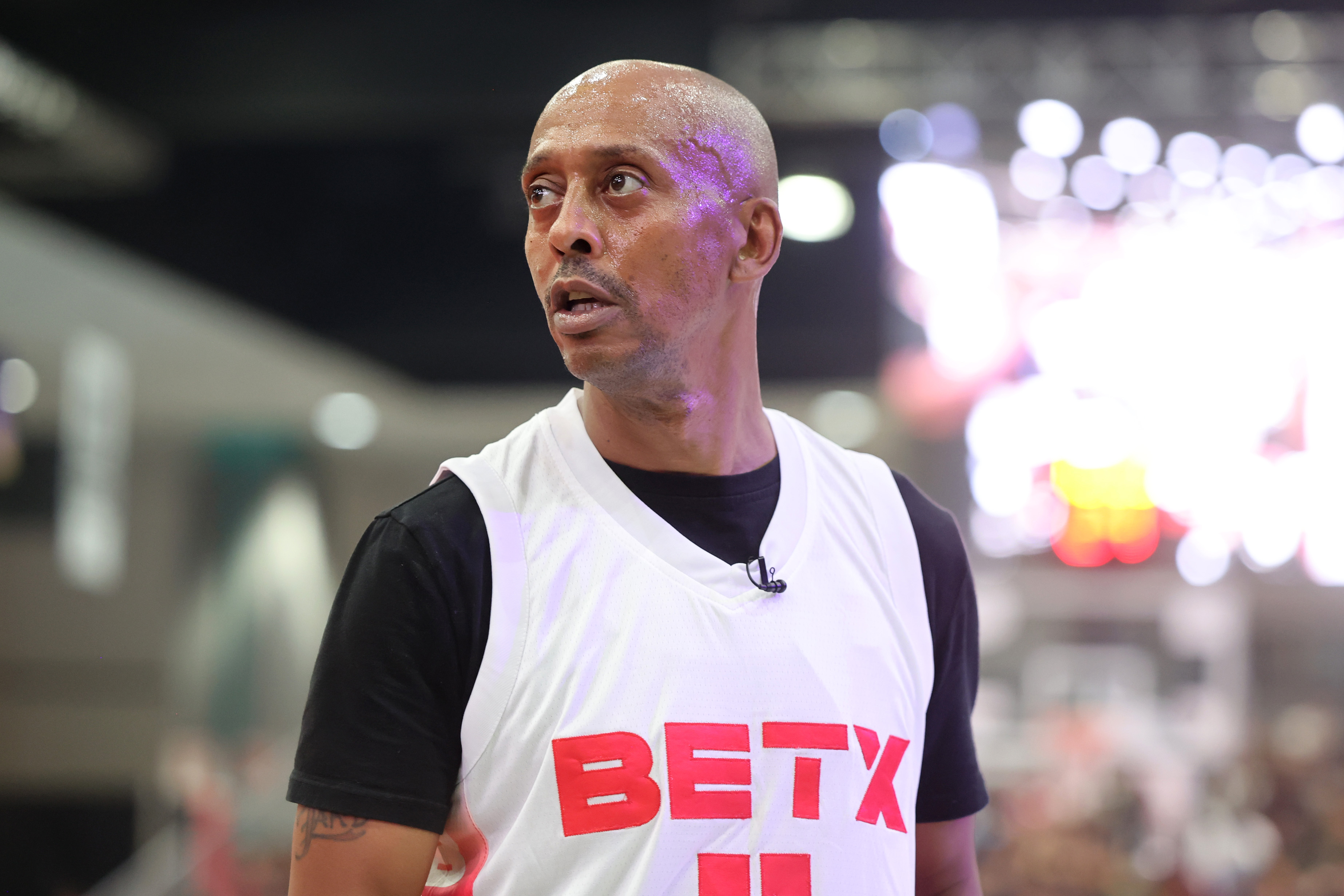 Gillie Da King participates in the BET Experience Celebrity Basketball Game on June 29, 2024, in Los Angeles, California. | Source: Getty Images