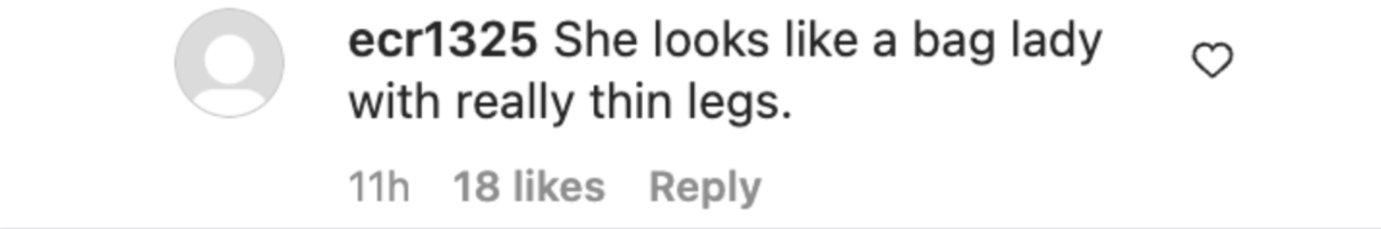 A comment left under a photo of Kathie Lee Gifford and Richard Spitz | Source: Instagram.com/pagesix