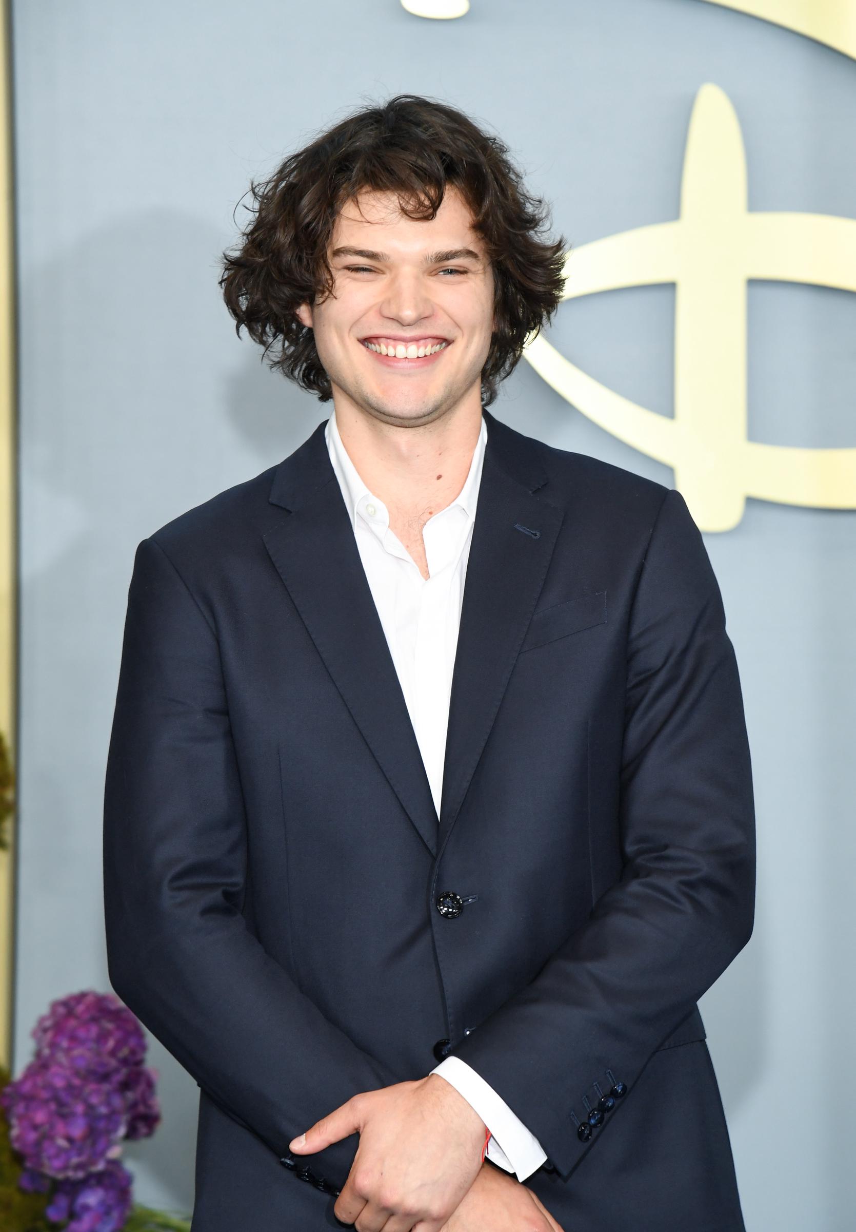Homer Gere at Disney Upfront Red Carpet held at North Javits Center in New York on May 12, 2026. | Source: Getty Images
