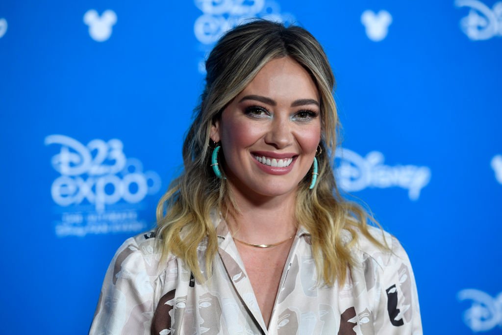 Hilary Duff at D23 Disney+ Showcase at Anaheim Convention Center on August 23, 2019. | Photo: Getty Images