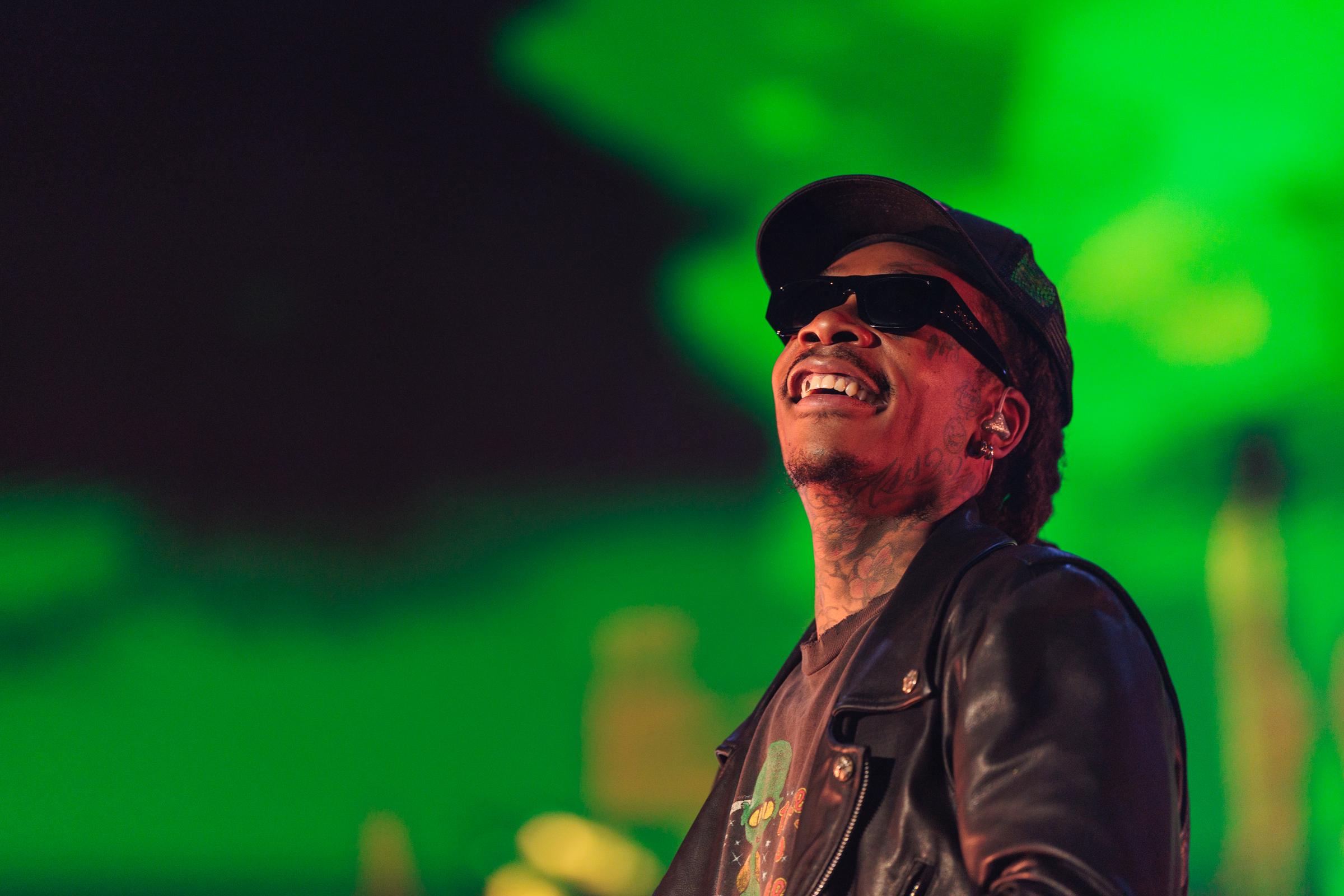 Wiz Khalifa performs at Red Rocks Amphitheatre on April 19, 2026, in Morrison, Colorado. | Source: Getty Images