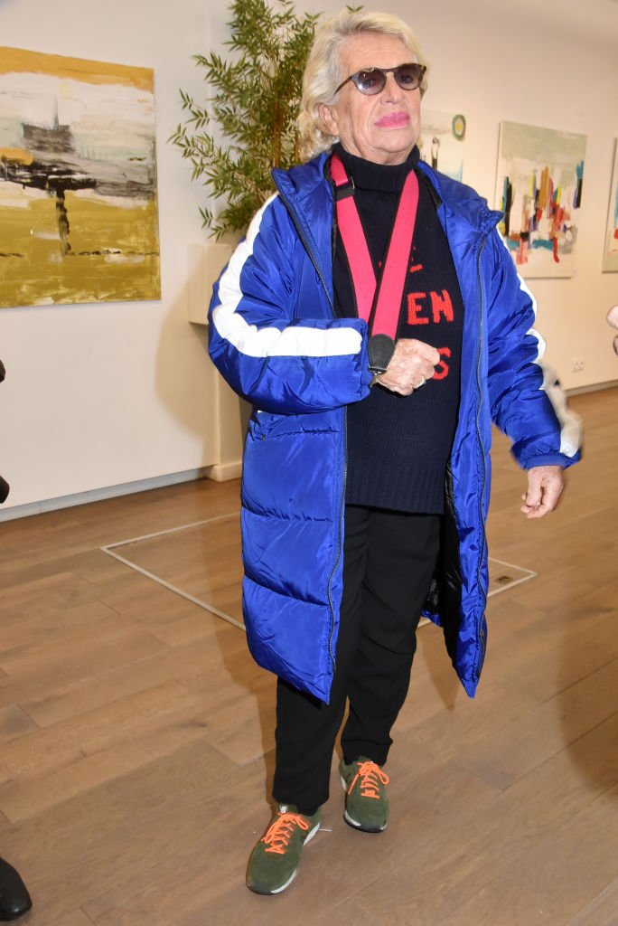 Véronique de Villele assiste au vernissage de l'exposition "Au Coeur Des Villes" de Caroline Faindt à la Fabrique du Louvre le 04 février 2019 à Paris, France. | Photo : Getty Images