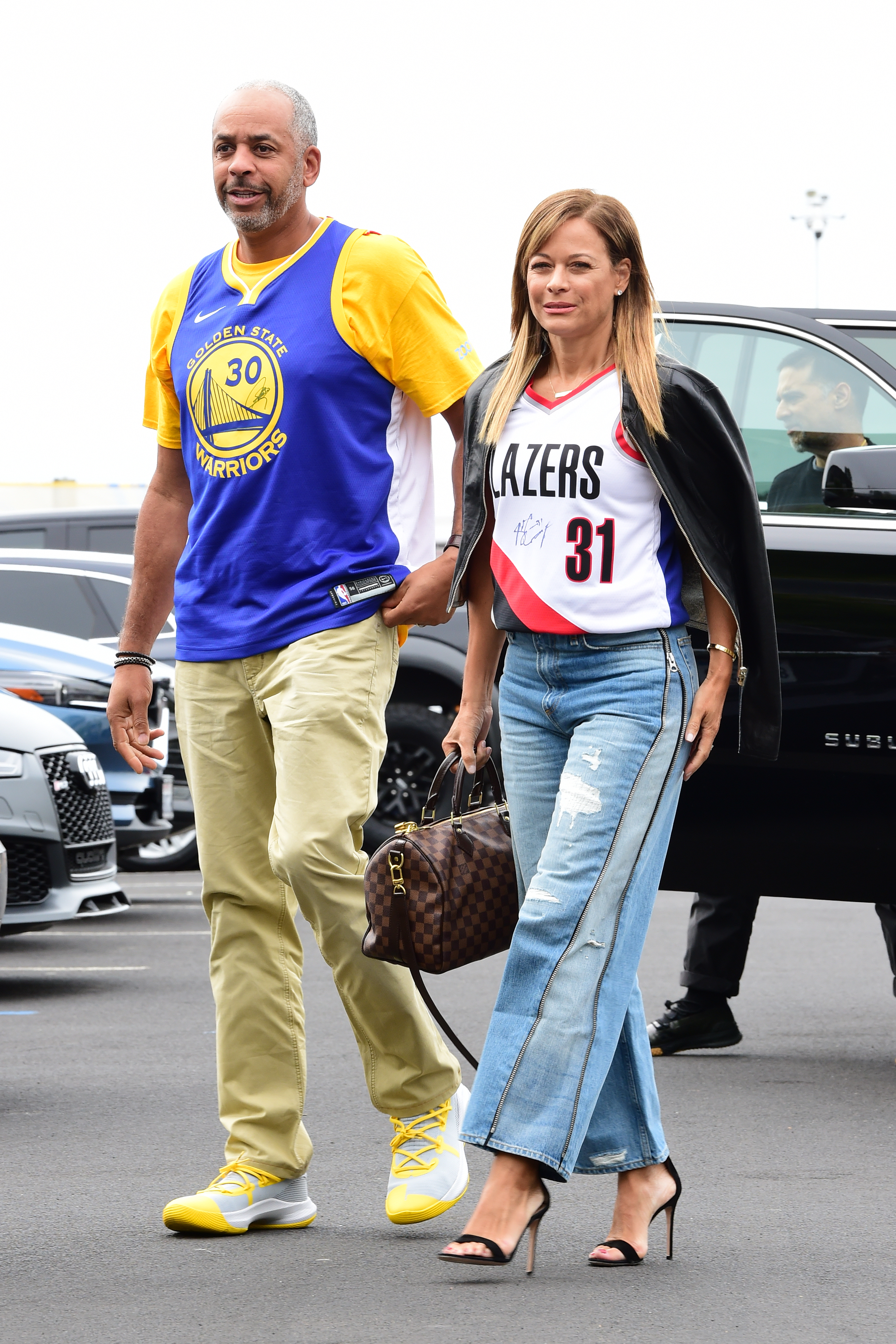Dell Curry and Sonya Curry arrive at the ORACLE Arena on May 14, 2019, in Oakland, California. | Source: Getty Images
