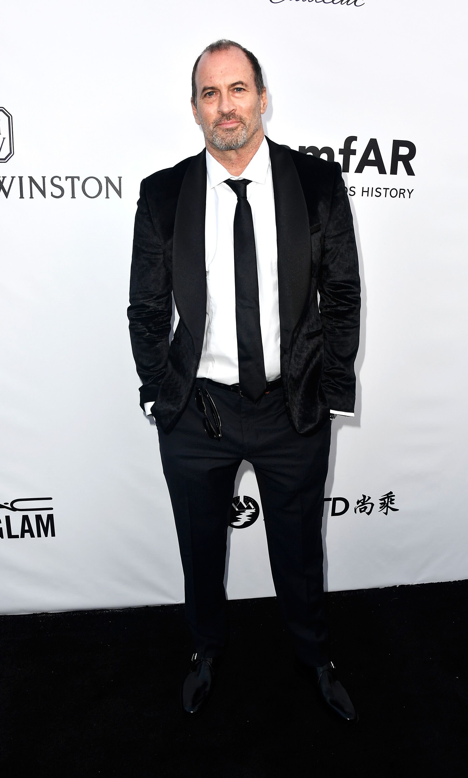  Scott Patterson attends the amfAR Gala at Ron Burkle's Green Acres Estate. | Source: Getty Images