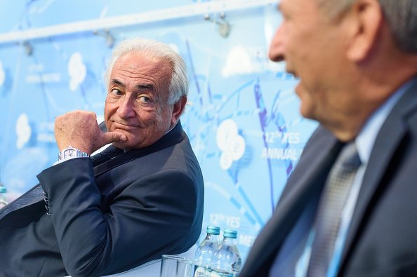 Dominique Strauss Kahn à la 2ième réunion annuelle de la stratégie européenne de Yalta. |Photo : Getty Images