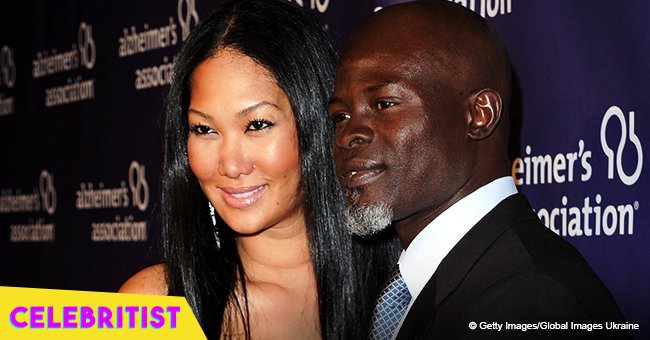 Kimora Lee Simmons & ex Djimon Hounsou melt hearts with photos from their son's birthday party