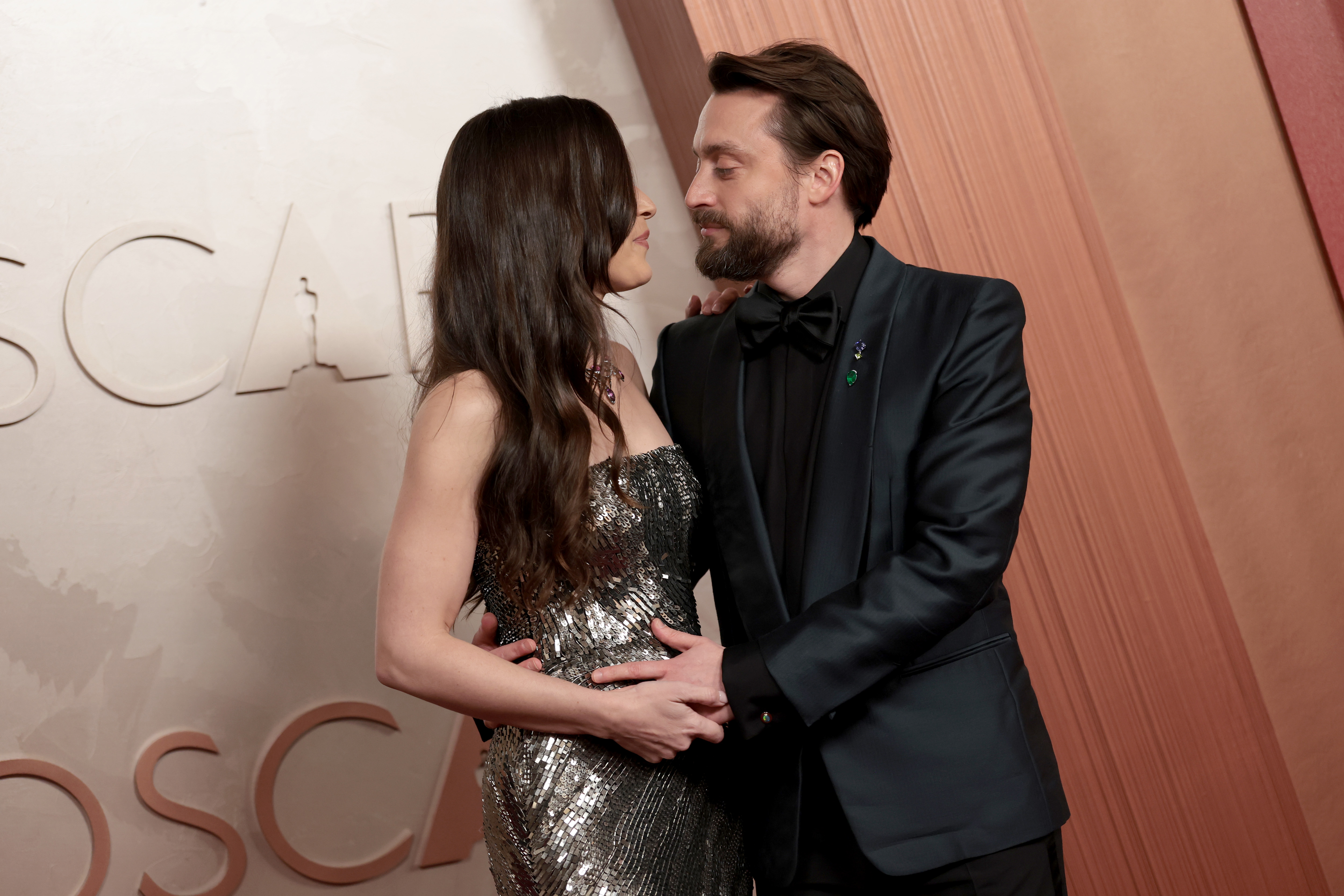 Jazz Charton and Kieran Culkin at the 97th Annual Oscars on March 2, 2025, in Hollywood, California. | Source: Getty Images