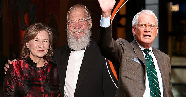 David Letterman with his wife, Regina Lasko, during a red carpet event. | Source: Getty Images