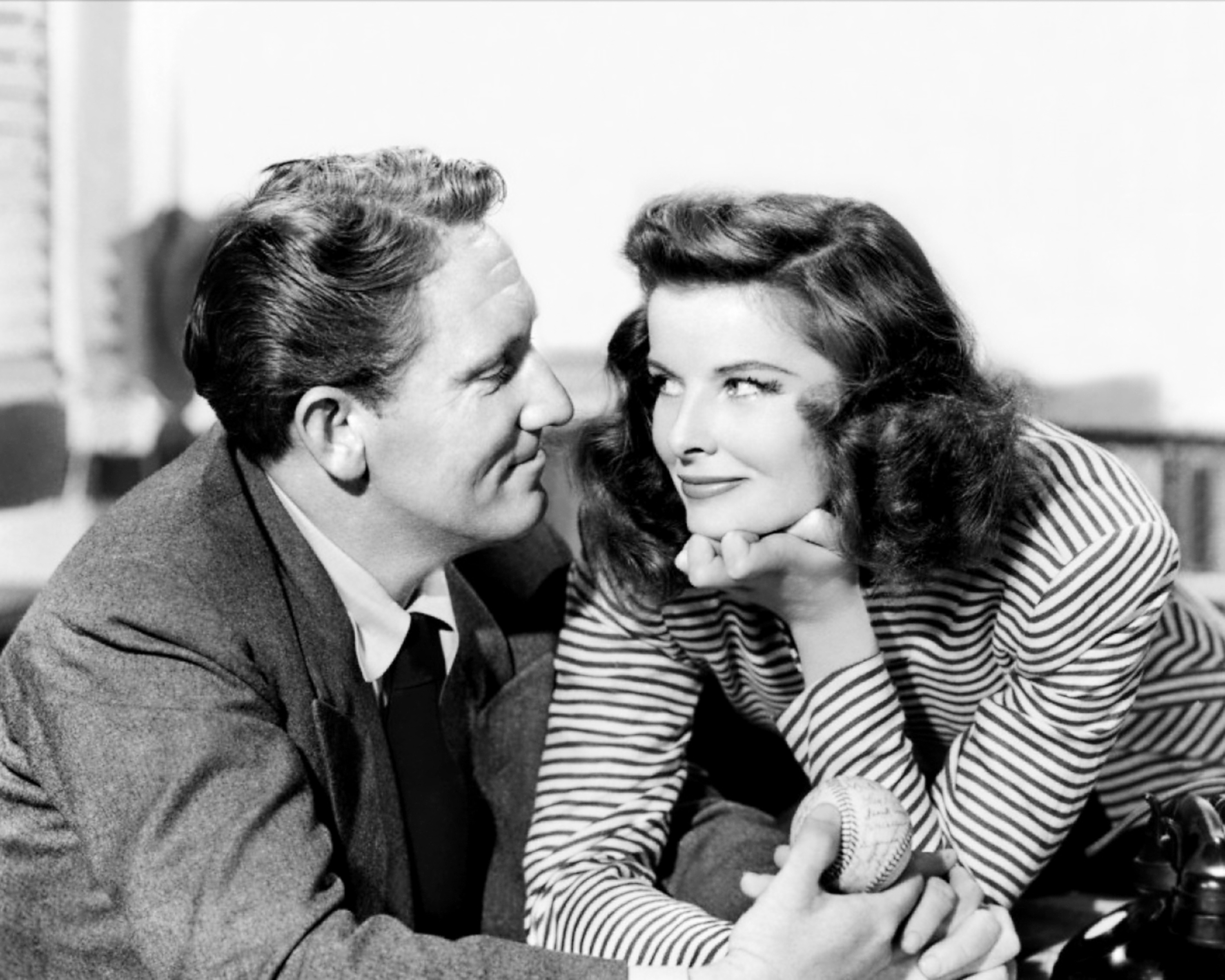 Spencer Tracy and Katharine Hepburn in "Woman of the Year," 1942 | Source: Getty Images