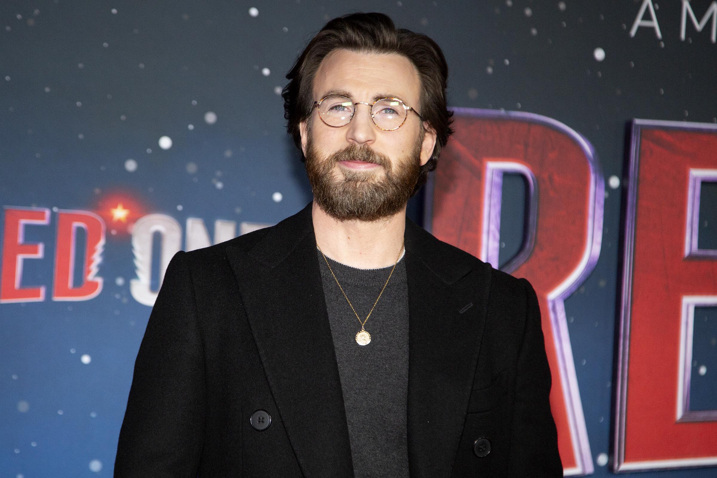 Chris Evans on November 11, 2024, in New York City | Source: Getty Images