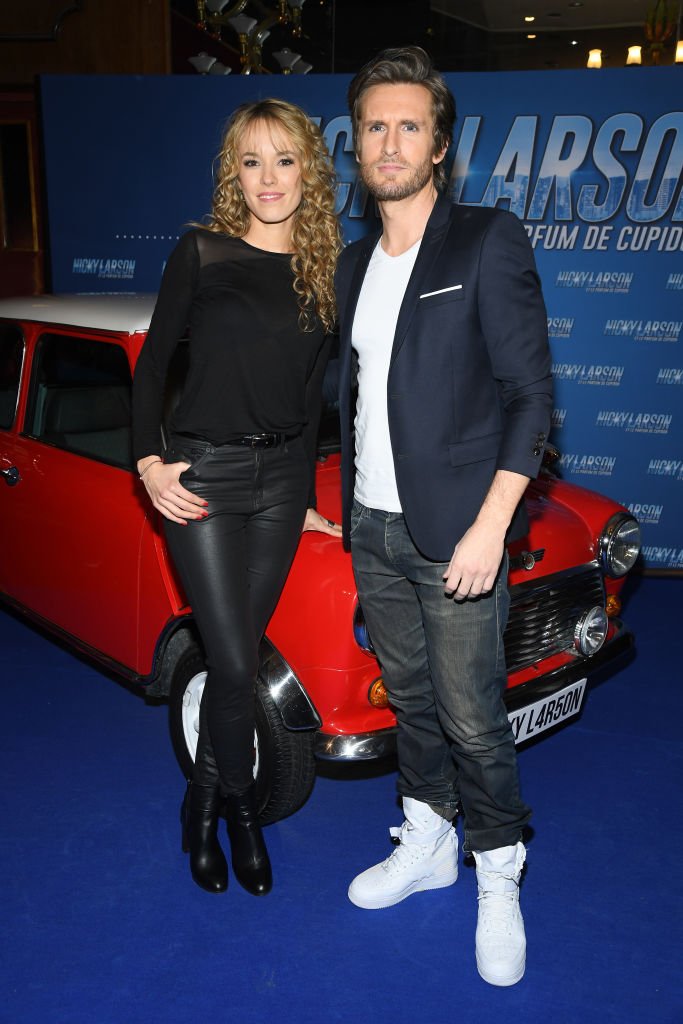 Les deux acteurs pour la première de "Nicky Larson". l Source : Getty Images