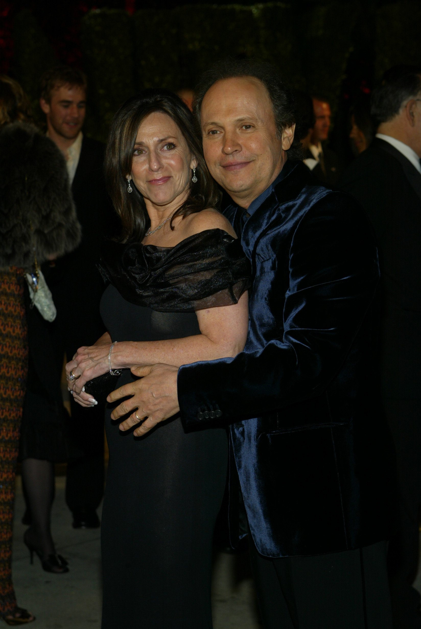 Billy and Janice Crystal at the Vanity Fair Academy Awards party in West Hollywood on March 1, 2004 | Source: Getty Images