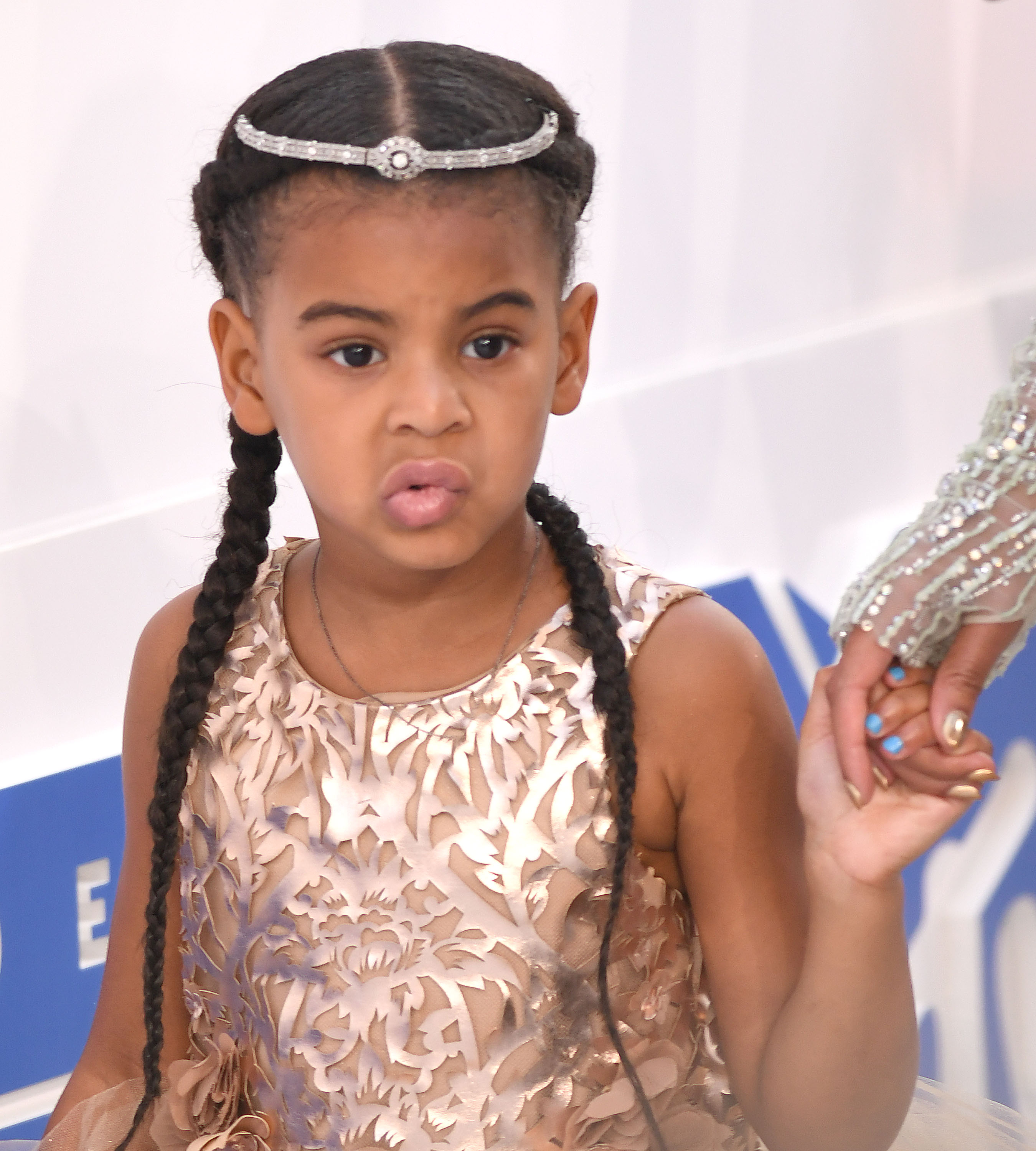 Blue Ivy Carter at the MTV Video Music Awards on August 28, 2016, in New York City. | Source: Getty Images