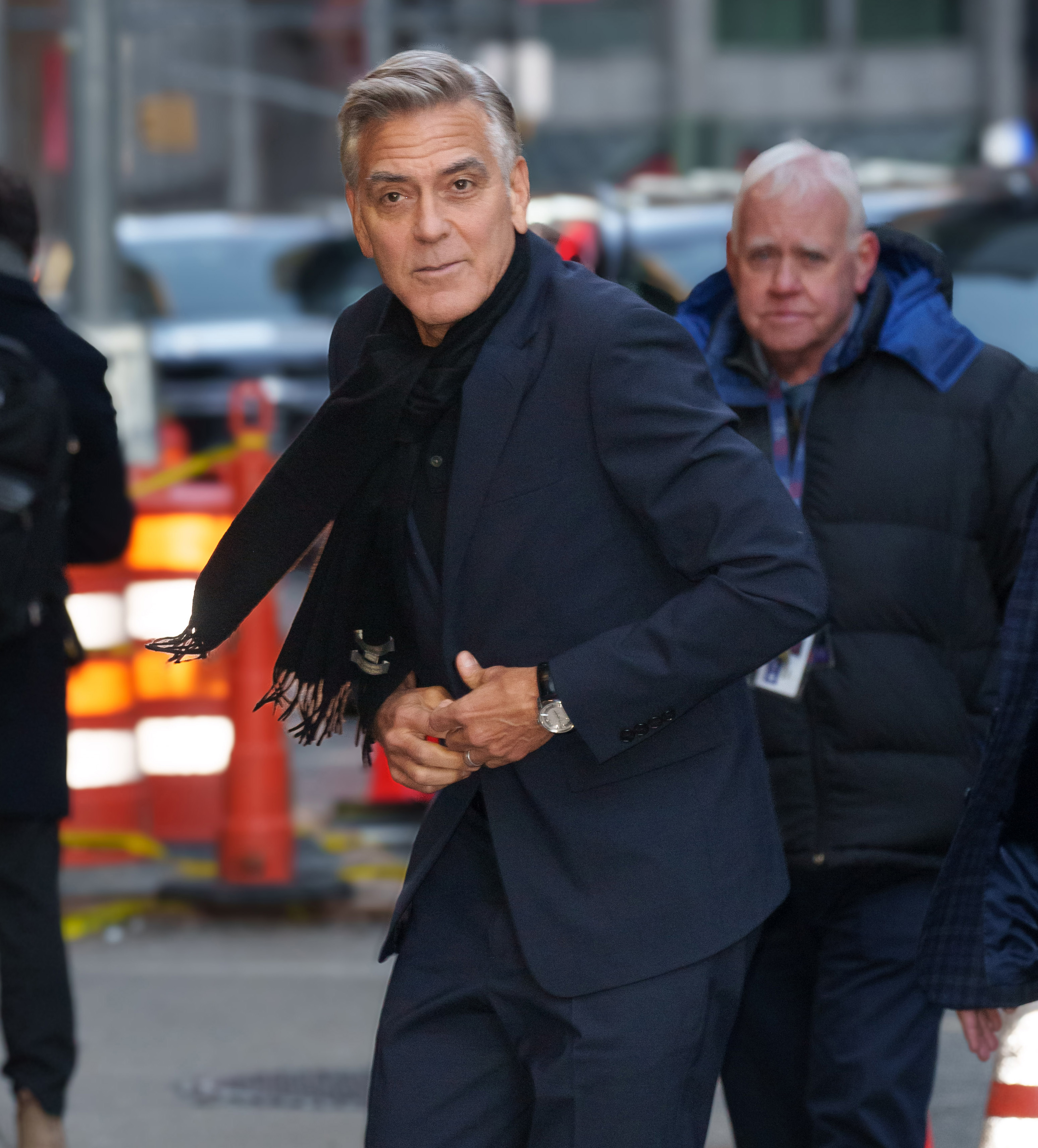 George Clooney spotted out in New York City on February 18, 2025. | Source: Getty Images