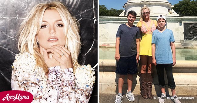 See Britney Spears' Emotional Tribute to Her Two Sons as ...