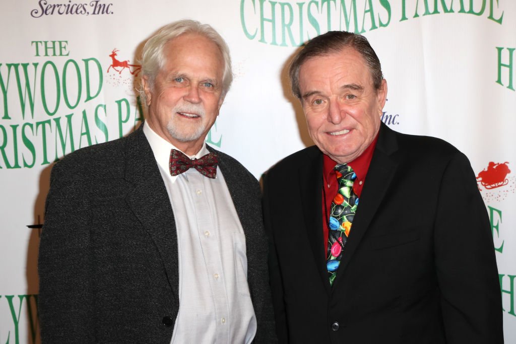 Tony Dow and Jerry Mathers at 86th Annual Hollywood Christmas Parade on November 26, 2017 in Hollywood, California. | Photo: Getty Images