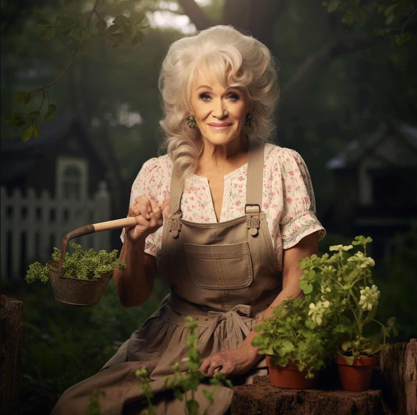 How farm-loving Carrie Underwood might look at 70 via AI | Source: Midjourney