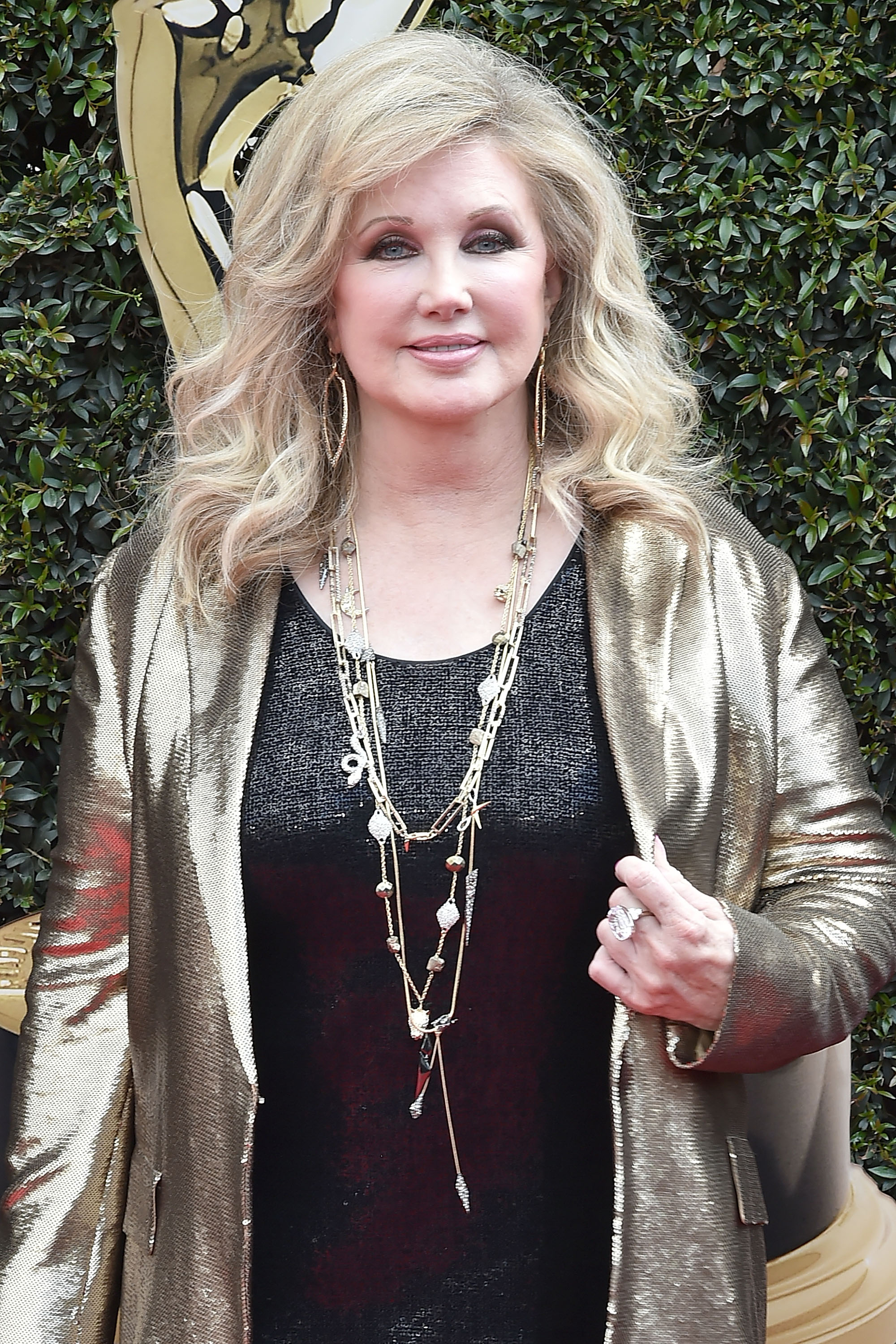 Morgan Fairchild attends the 2018 Daytime Emmy Awards Arrivals at Pasadena Civic Auditorium on April 29, 2018 | Photo: GettyImages