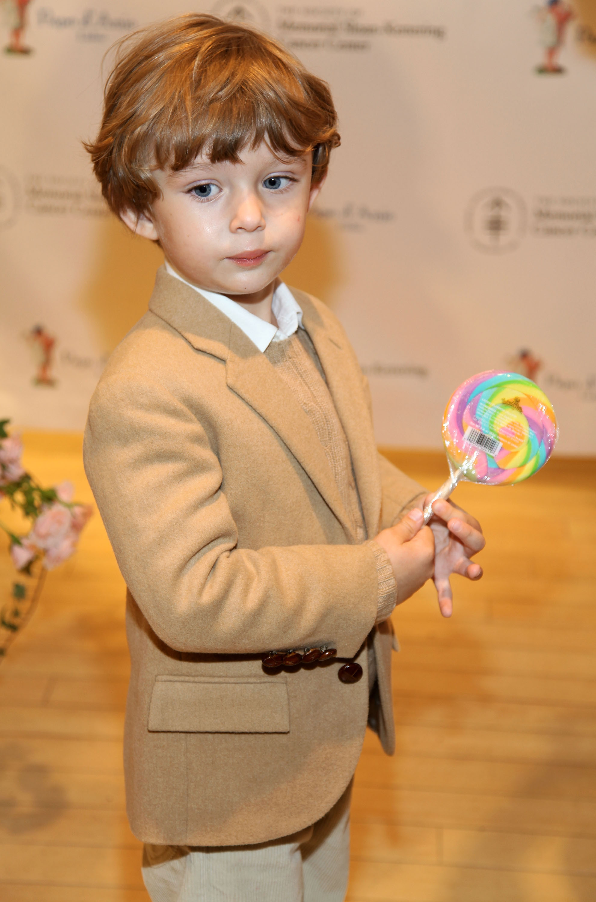 Barron Trump at the 18th annual Bunny Hop to benefit the Society of Memorial Sloan-Kettering Cancer Center at FAO Schwartz on March 3, 2009, in New York City. | Source: Getty Images