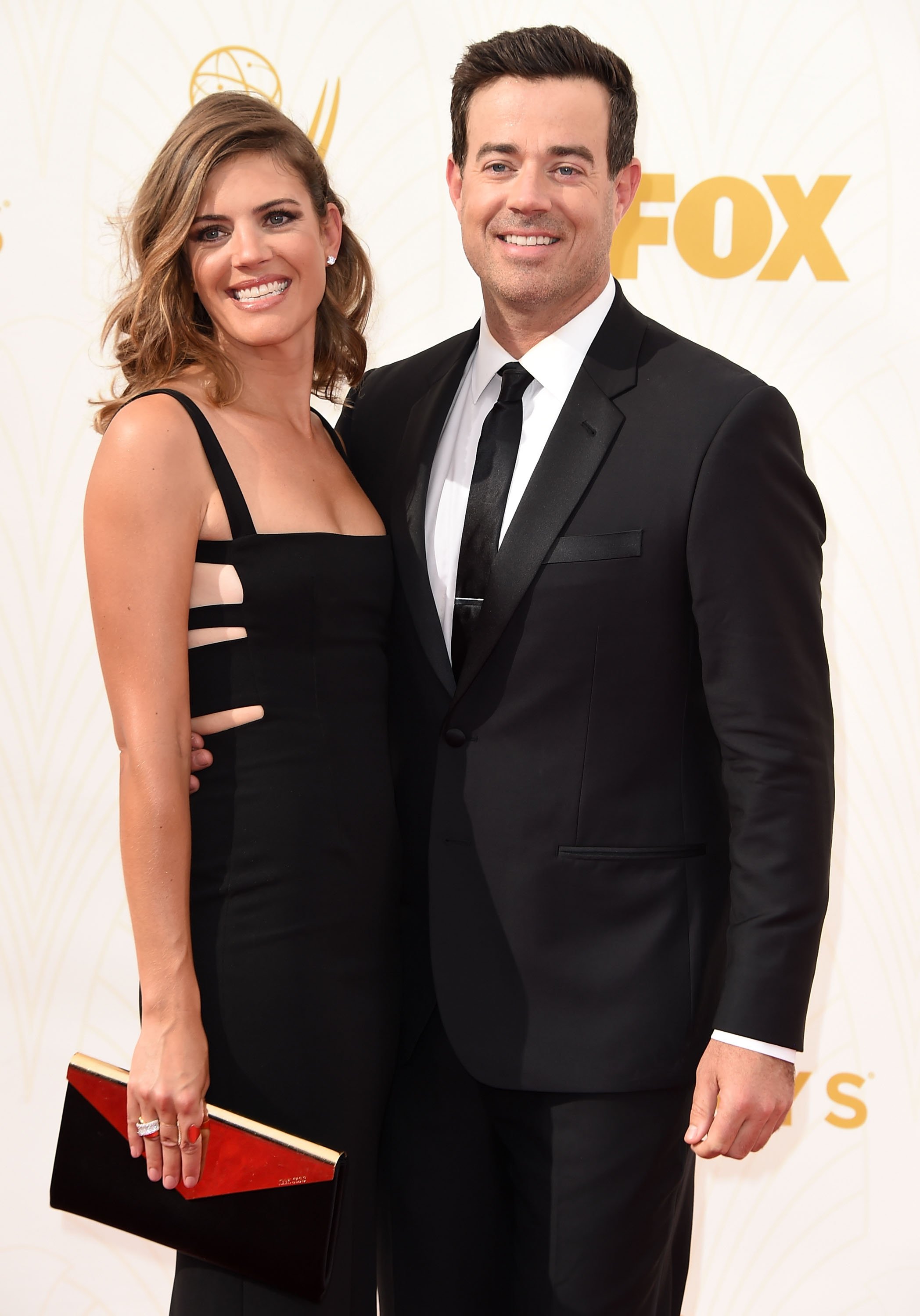 Siri Pinter and Carson Daly attend the 67th Annual Primetime Emmy Awards on September 20, 2015 in Los Angeles, California. | Source: Getty Images