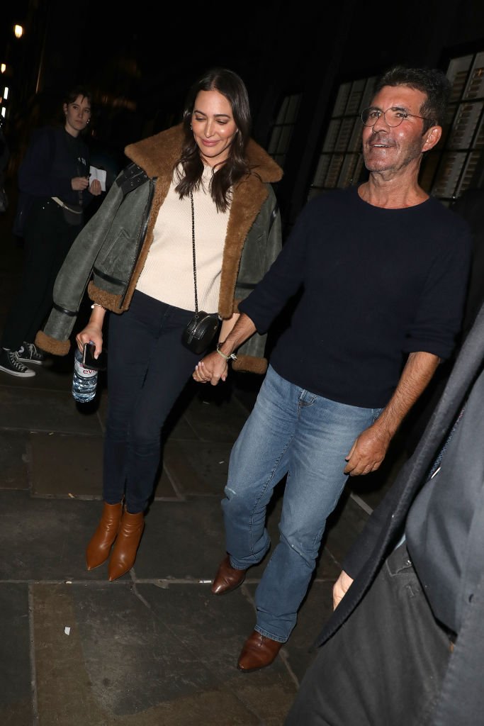 Simon Cowell and Lauren Silverman seen leaving Britain's Got Talent auditions at Palladium Theatre on January 20, 2020 | Photo: Getty Images