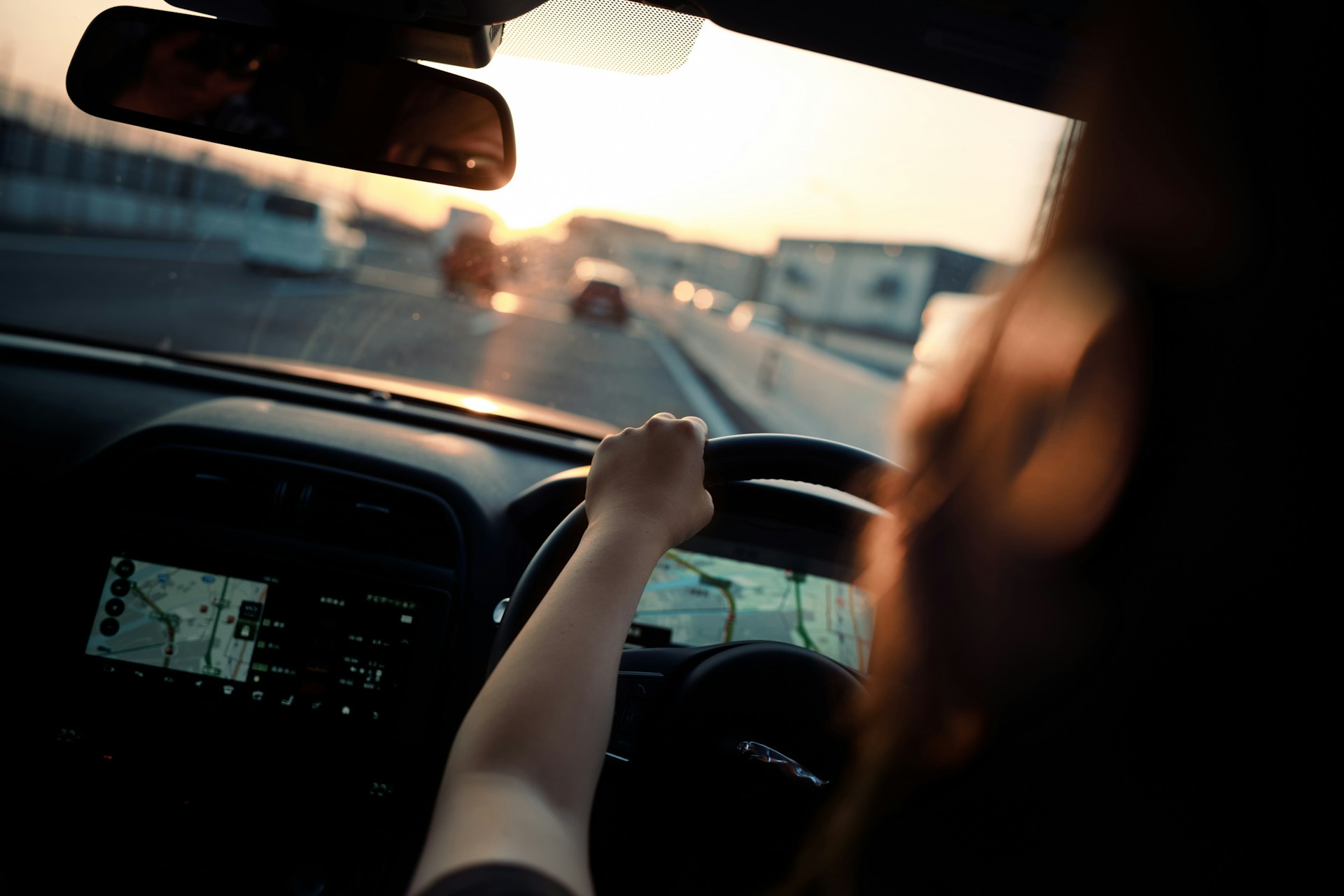 A woman driving | Source: Unsplash