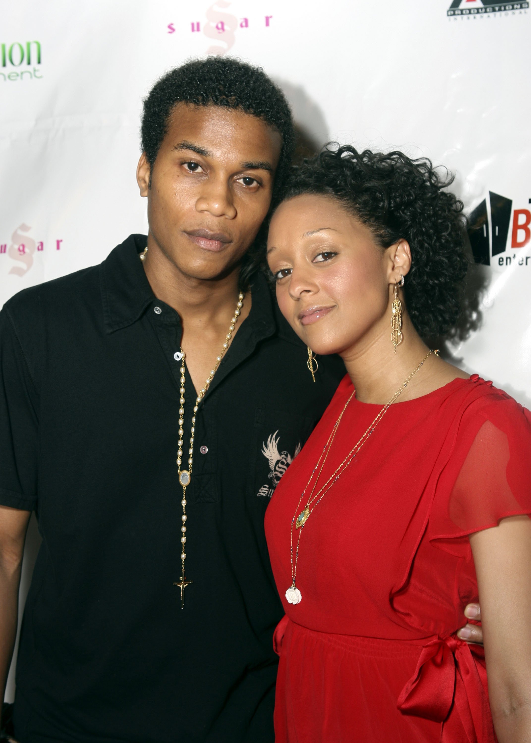 Cory Hardrict and Tia Mowry at the Styles and Substance Magazine Launch Party on June 7, 2007 | Source: Getty Images
