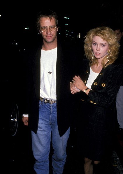 Diane Lane et Christopher Lambert lors de la première de "U2" à Los Angeles : Rattle & Hum" au Mann's Chinese Theater à Hollywood, Californie, États-Unis. | Photo : Getty Images