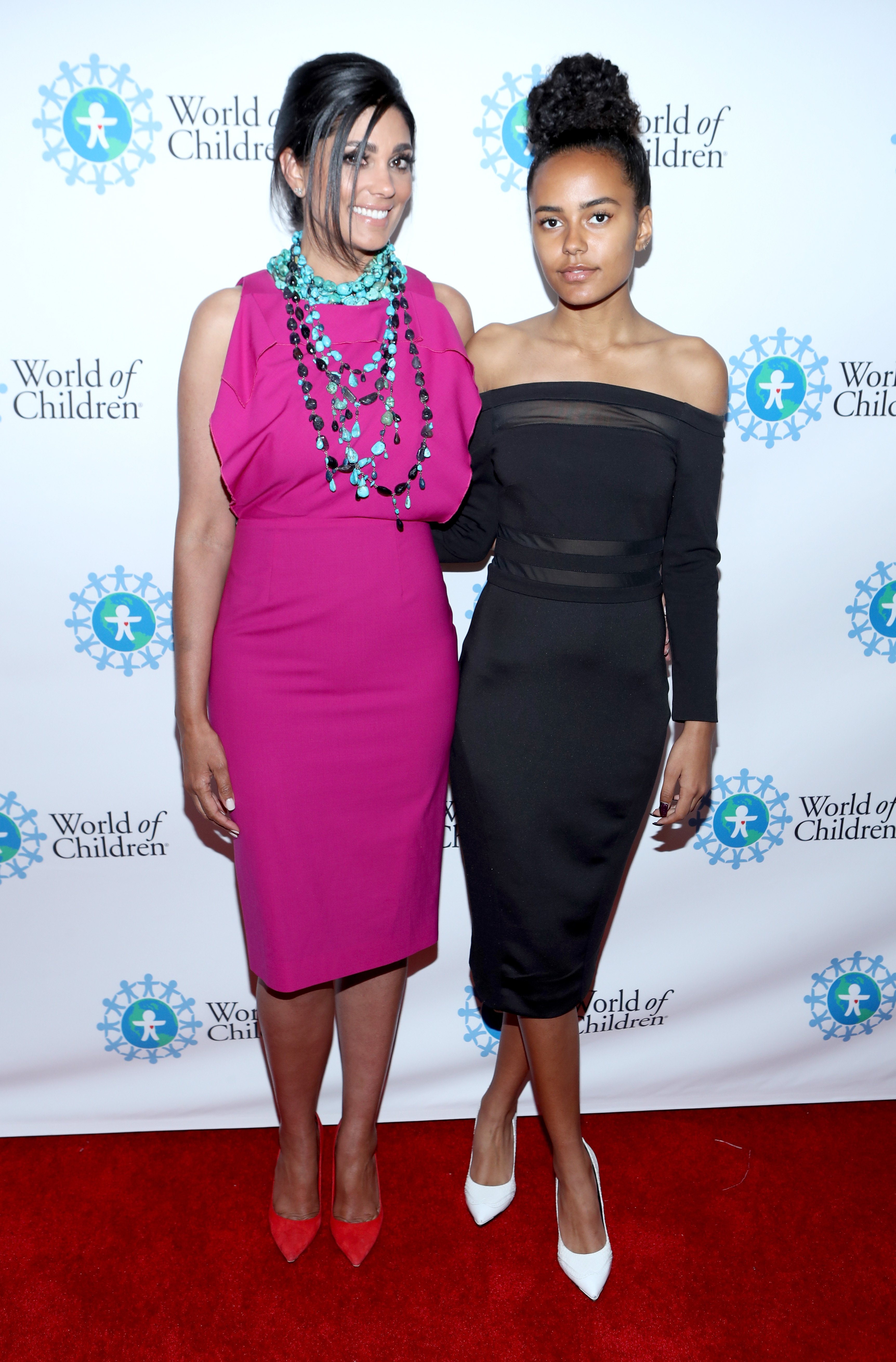 Rachel Roy (L) and Ava Dash at the 2017 World Of Children Hero Awards at Montage Beverly Hills on April 19, 2017, in Beverly Hills, California. | Source: Getty Images.