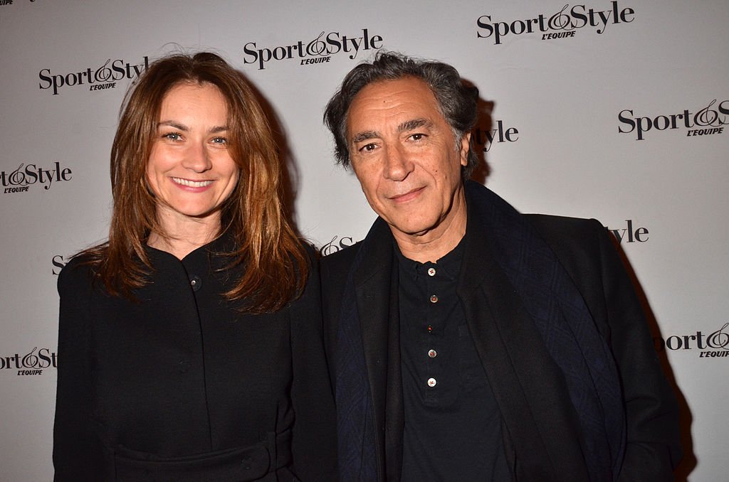 Richard Berry et sa femme Pascale Louange | Photo : Getty Images