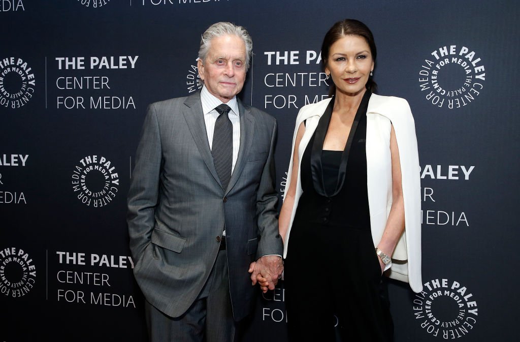 Michael Douglas and Catherine Zeta-Jones attend A Paley Honors Luncheon celebrating Michael Douglas at The Paley Center for Media. | Photo: Getty Images