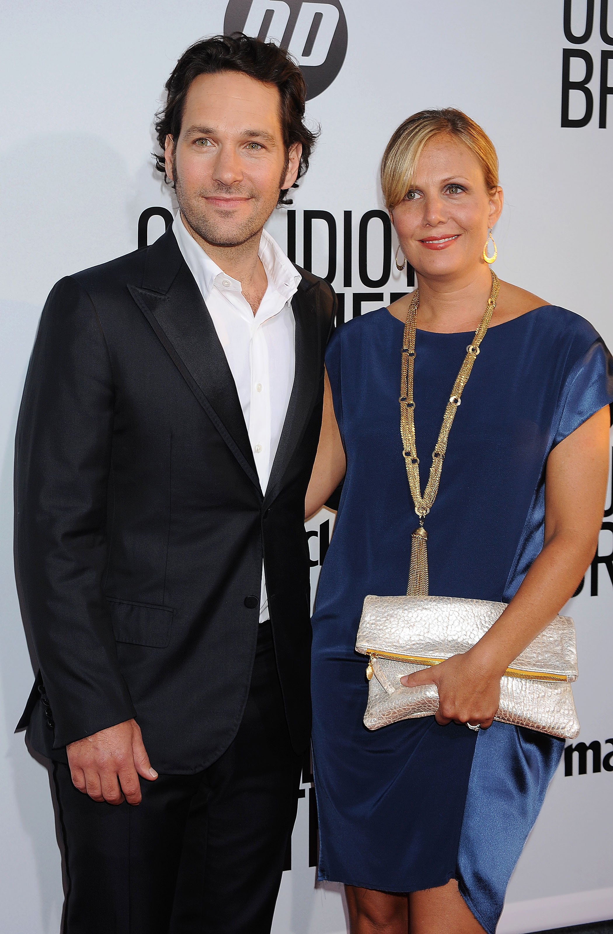 Paul Rudd and his wife Julie Yaeger attend the premiere of "Our Idiot Brother" at ArcLight Hollywood on August 16, 2011, in Hollywood, California. | Source: Getty Images