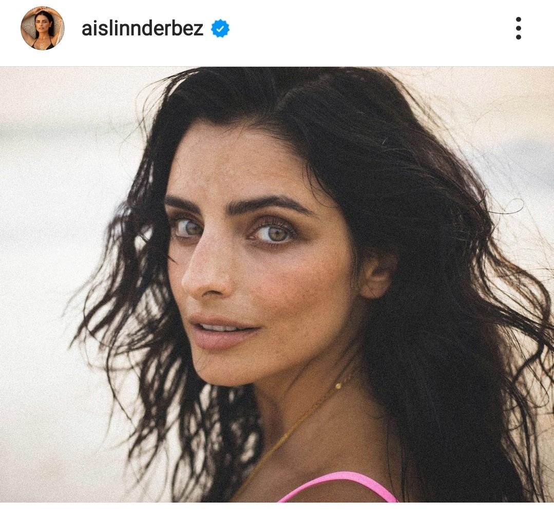 Aislinn Derbez Posa En Un Sensual Bañador Negro Y Le Llueven Piropos Por Su Figura 