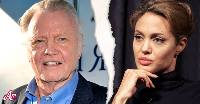 Jon Voight (links) und seine Tochter Angelina Jolie (rechts) | Quelle: Getty Images