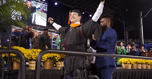 Aldo Amenta during his Master's degree graduation ceremony at Florida International University | Photo:  facebook.com/floridainternational 