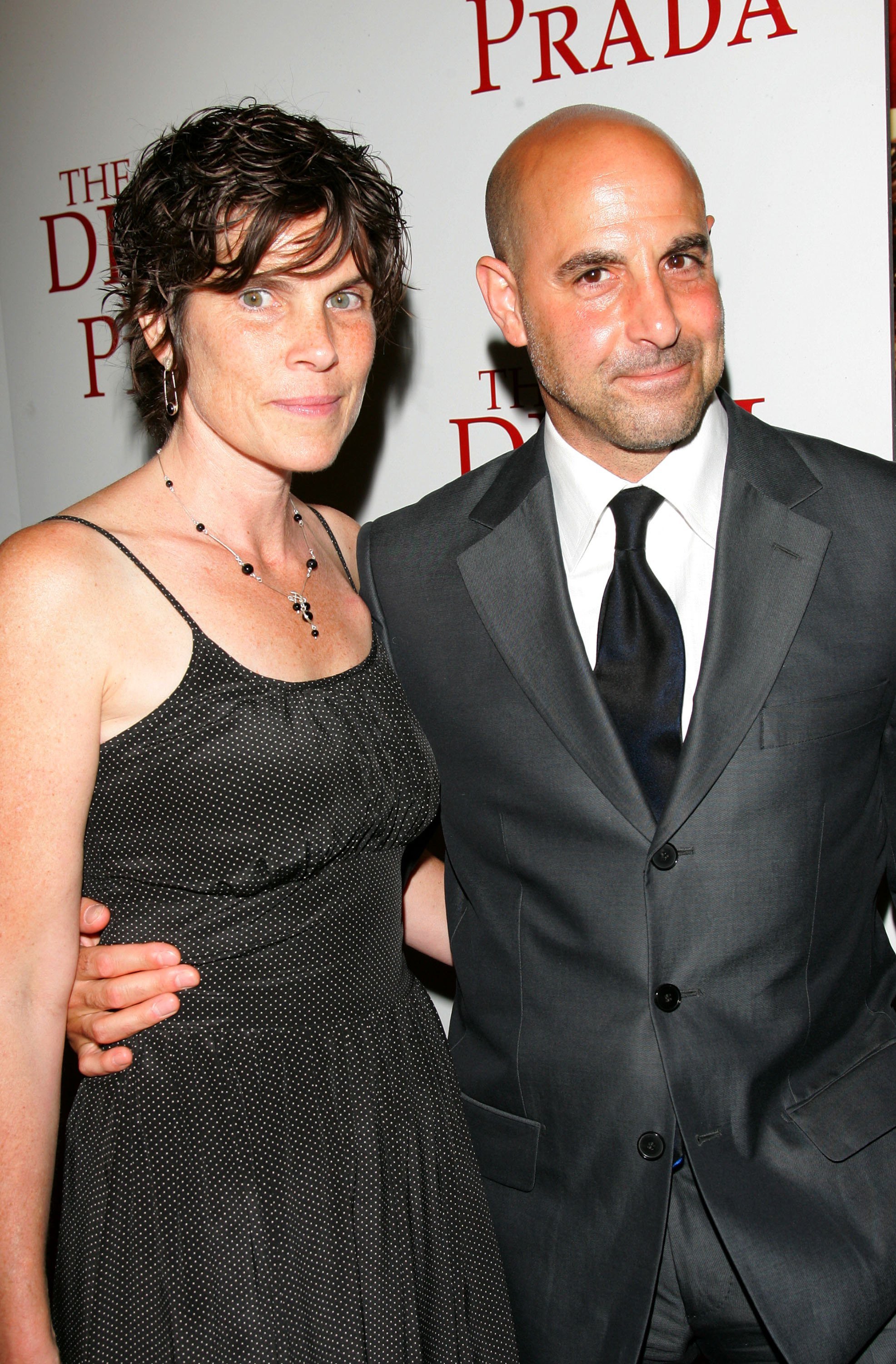 Stanley Tucci and his wife Kate at the premiere of "The Devil Wears Prada" at the Loews Lincoln Center Theatre in 2006 | Source: Getty Images