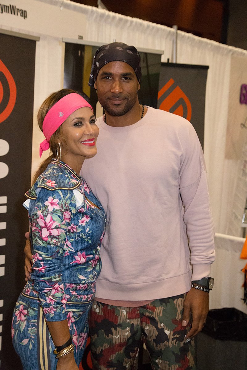 Nicole Ari Parker and Boris Kodjoe attend the 2018 Ubiquitous Hair & Beauty Expo at Walter E. Washington Convention Center on August 25, 2018 in Washington, DC. I Image: Getty Images.