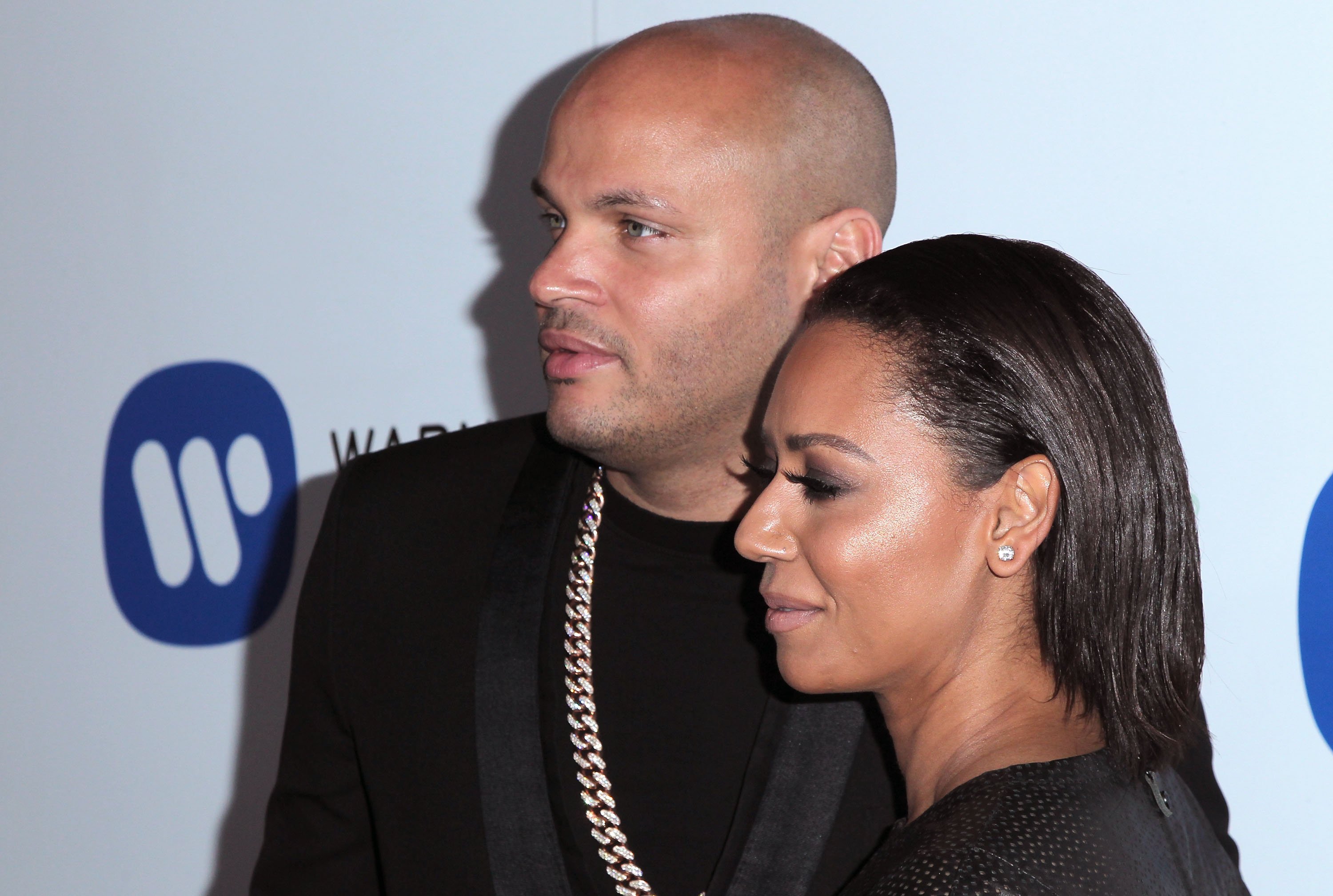 Mel B and her ex-husband Stephen Belafonte attending a Grammy celebration in February 2015. | Photo: Getty Images