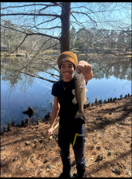 A photo of Giovanni Pelletier fishing in his younger years posted by his family on August 9, 2025 | Source: GoFundme