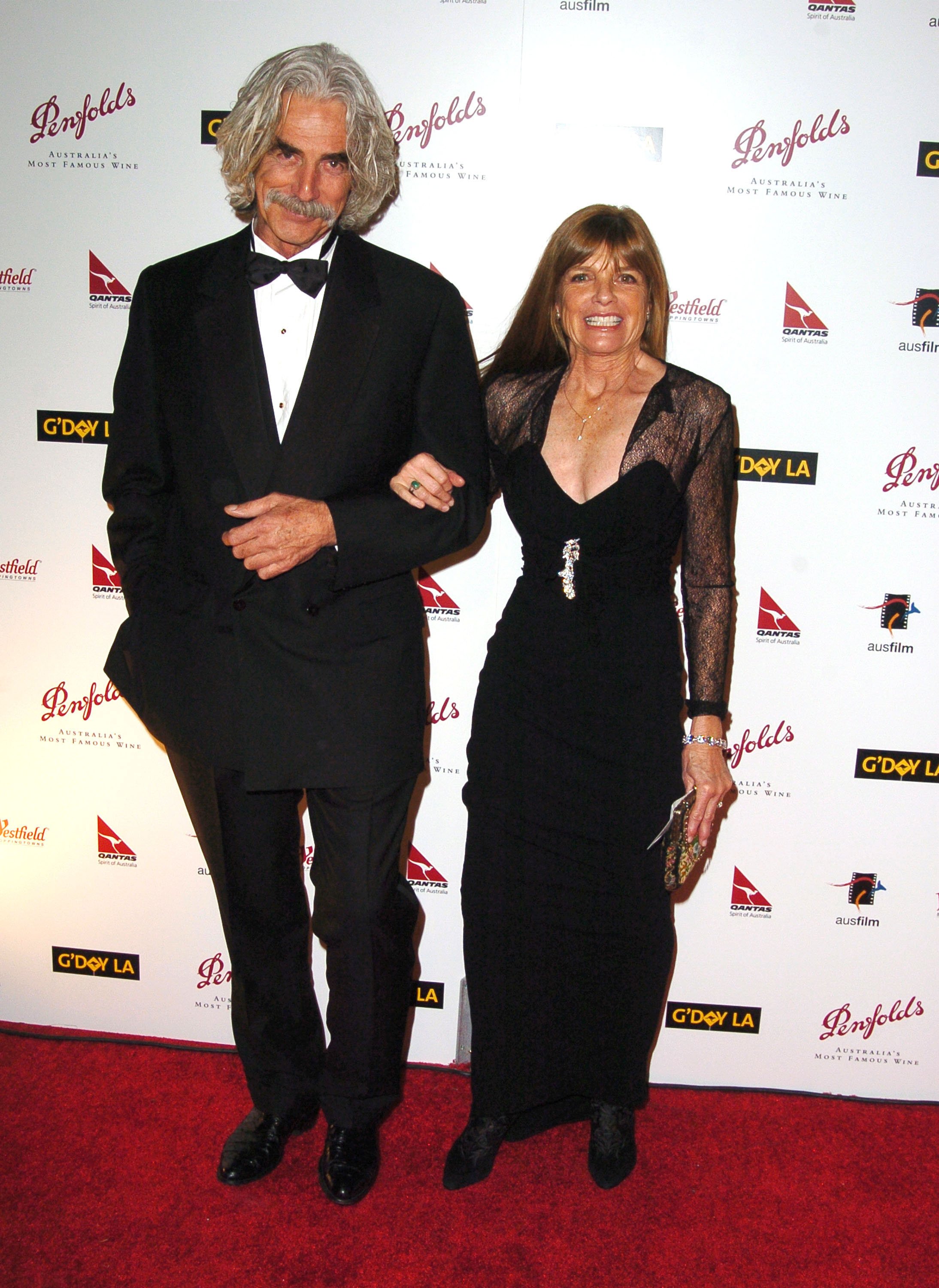 Sam Elliott and Katherine Ross during 2nd Annual Penfolds Gala Black Tie Dinner - Arrivals at Century Plaza Hotel in Century City, California, United States | Source: Getty Images