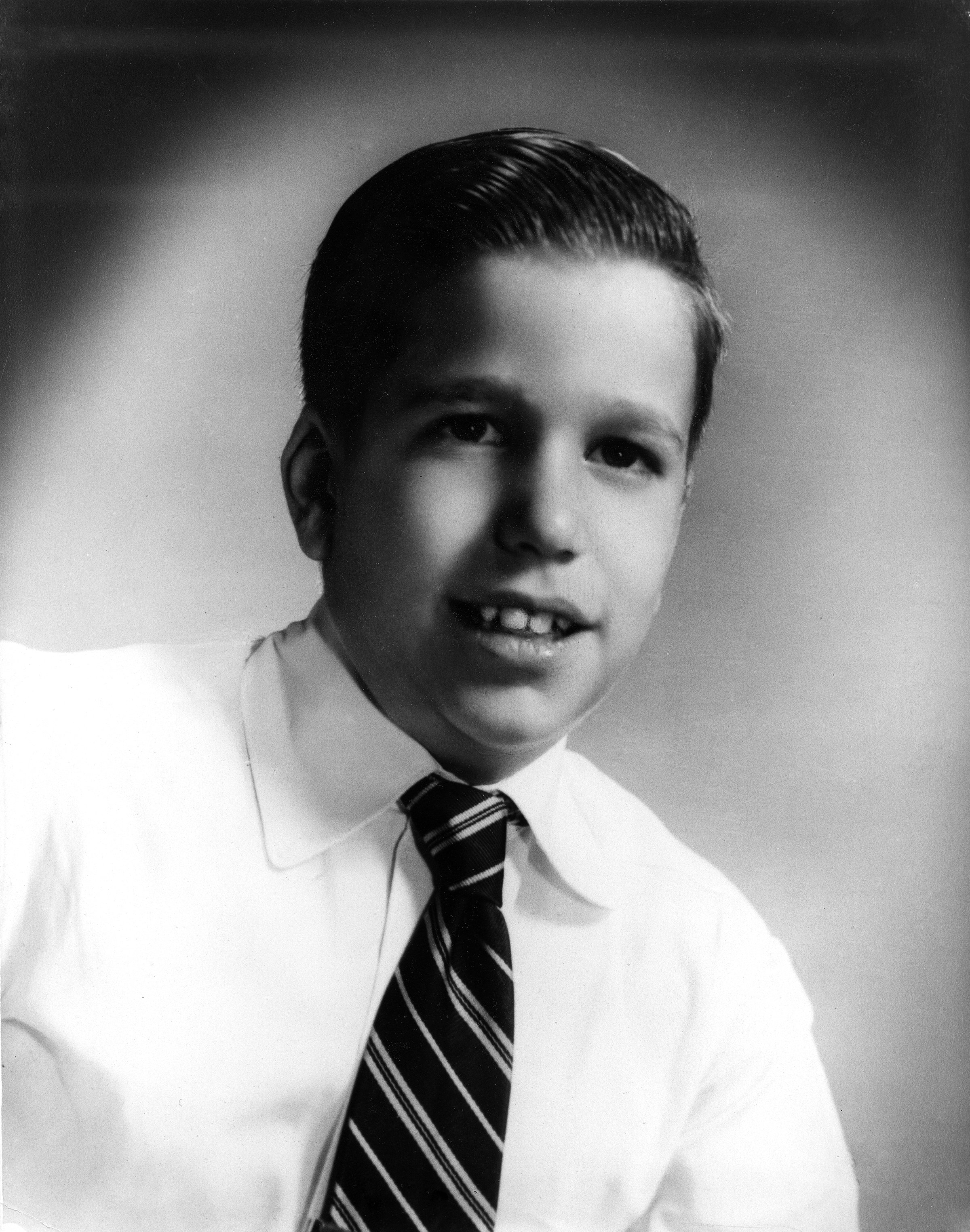 A photo of Henry Winkler as a child