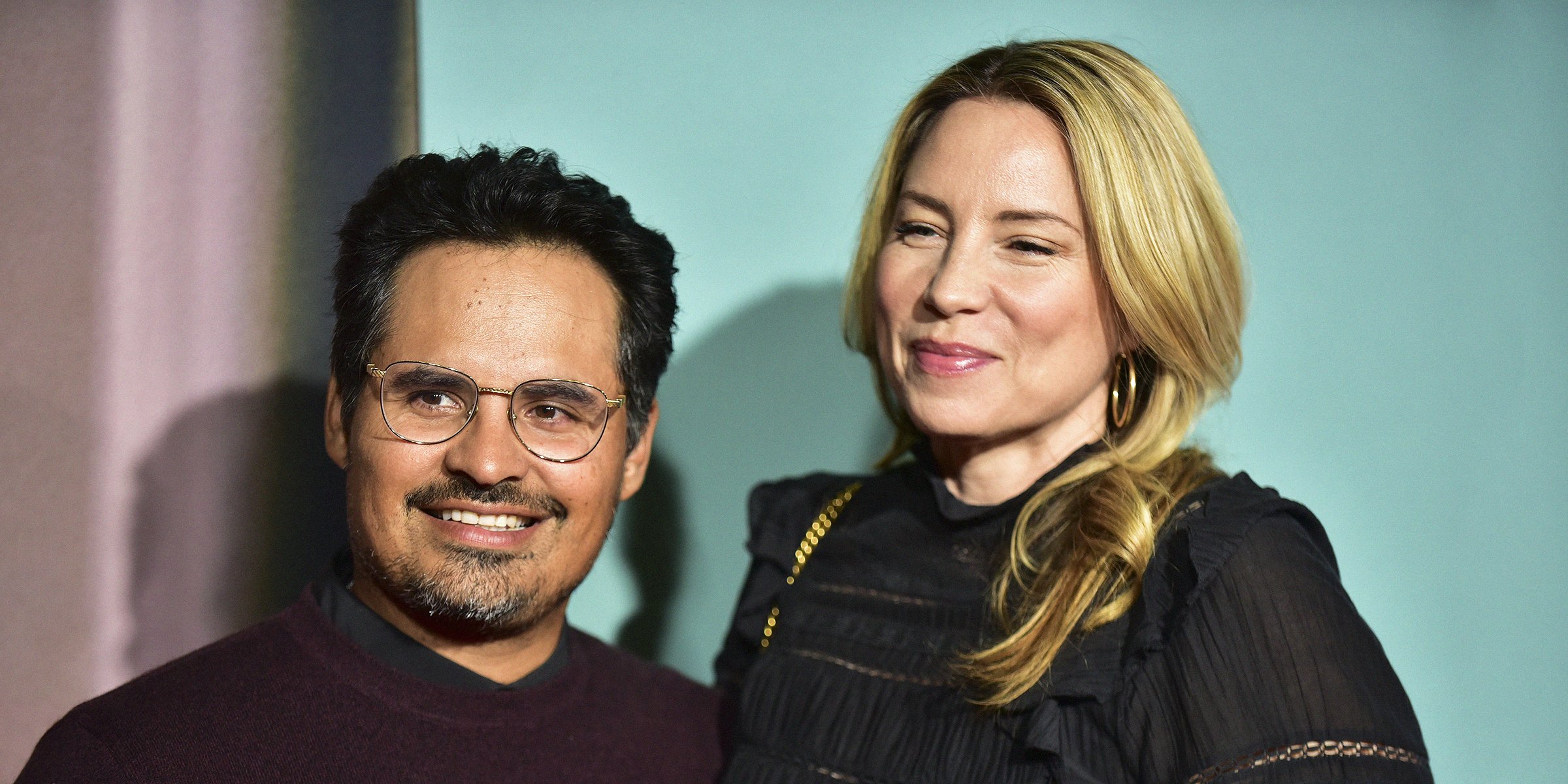 Michael Peña and Brie Shaffer | Source: Getty Images